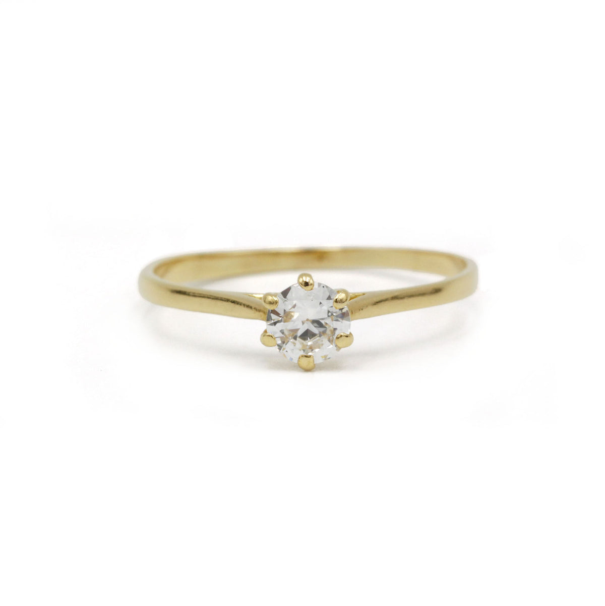 Solitaire - Or & diamant