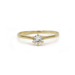 Solitaire - Or & diamant