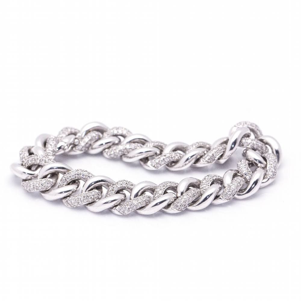 Bracelet paveé de Diamants