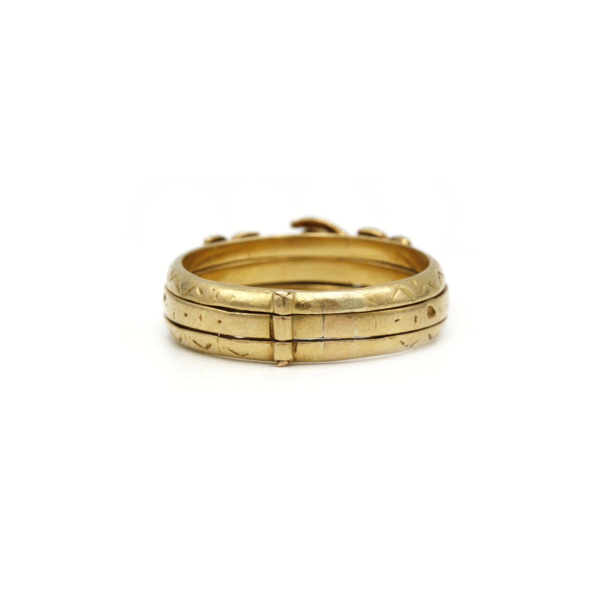 Bague - Or, Diamants & Rubis