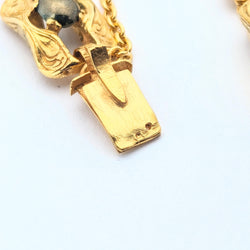Bracelet or jaune et Turquoises