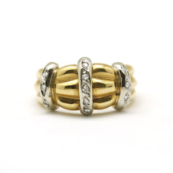 Bague - Or et diamants