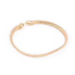 Collier Torque CARTIER "Têtes de panthère" en 3 ors