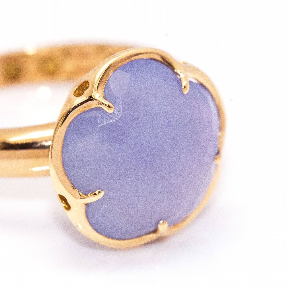 Bague BON TON bleu PASQUALE BRUNI