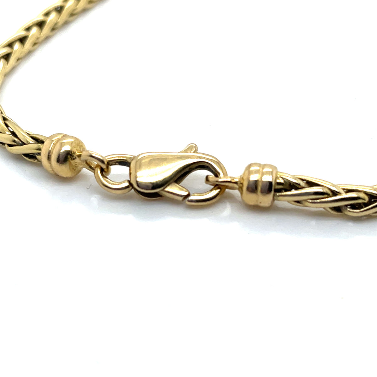 Bracelet Maille Palmier Or Jaune