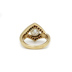 Bague - Or, diamants & rubis