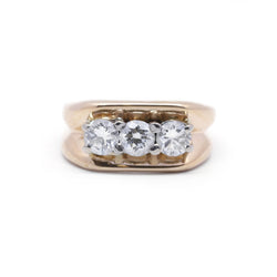 Bague - Or Et Diamants