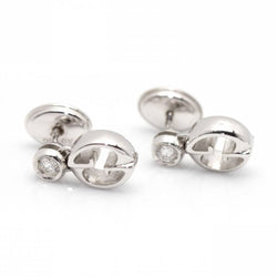 GUCCI 1973 Boucles d'oreilles en or et diamants d'occasion