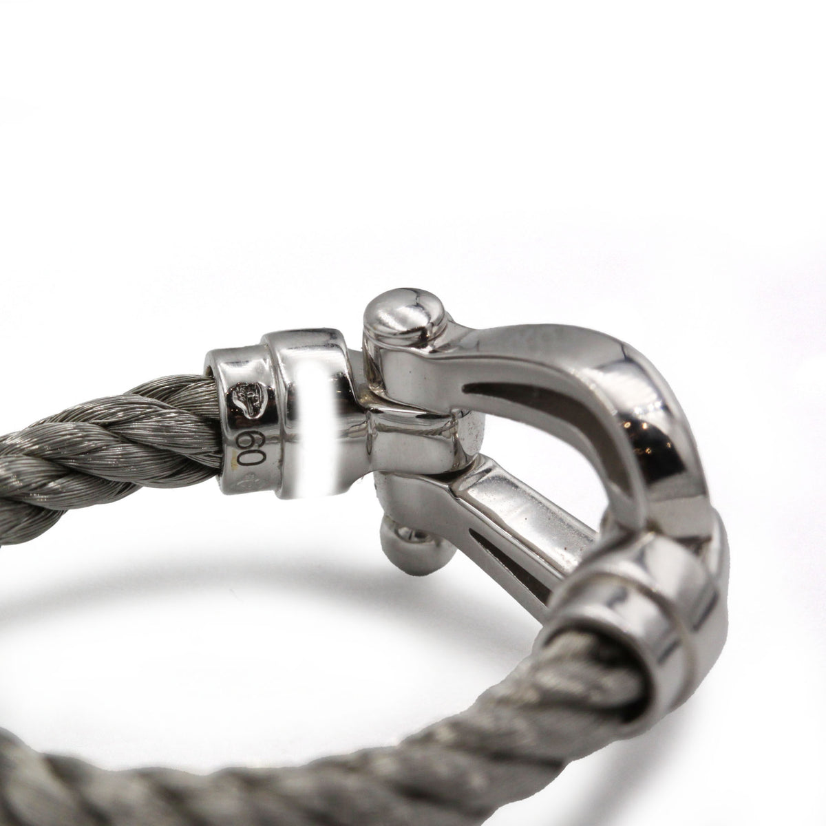 Bague Or & Câble Acier Force 10 - FRED