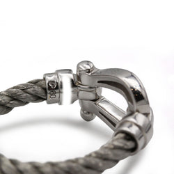 Bague Or & Câble Acier Force 10 - FRED