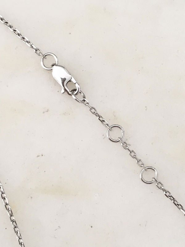 DINH VAN Bracelet menottes en or blanc 18K