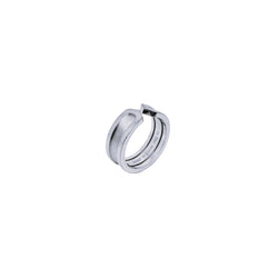 Bague Cartier "Double C" en or blanc