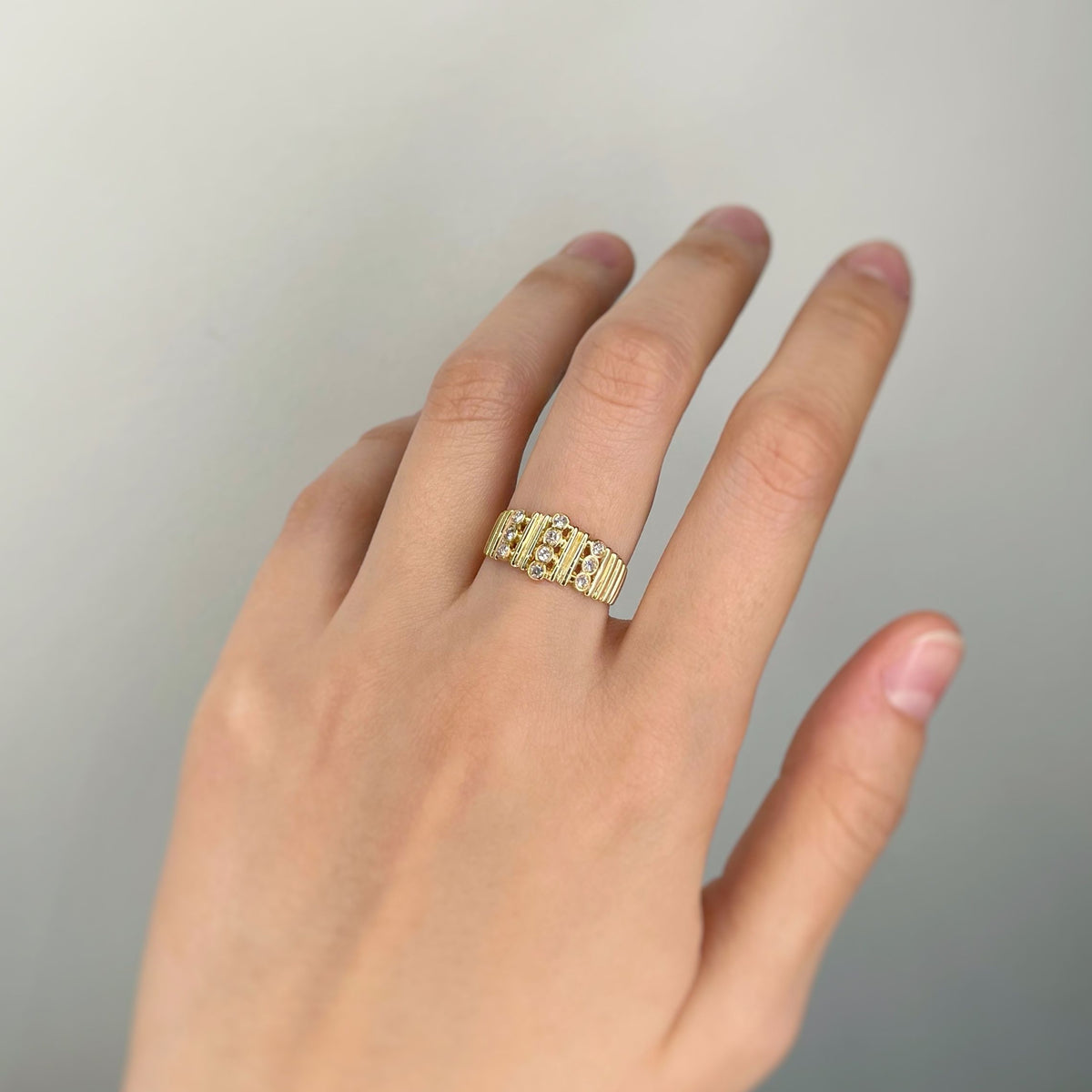 Bague - Or & Diamants