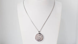 Collier Chopard Happy Spirit en or blanc et diamant