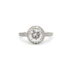 Solitaire Accompagné - Diamant De 1,07 carats