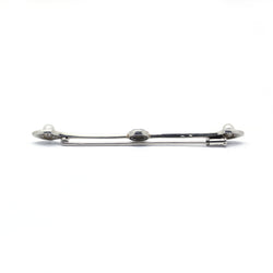 Broche - Or, Diamants et Perles