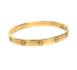 Bracelet CARTIER Love en or jaune (Taille 19)