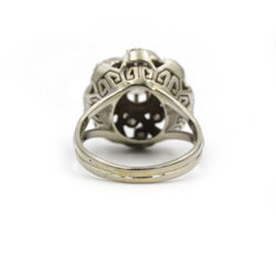 Bague Marguerite - Or blanc, Platine & Diamants