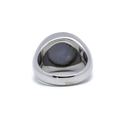 Bague - Or Et Saphir Etoilé