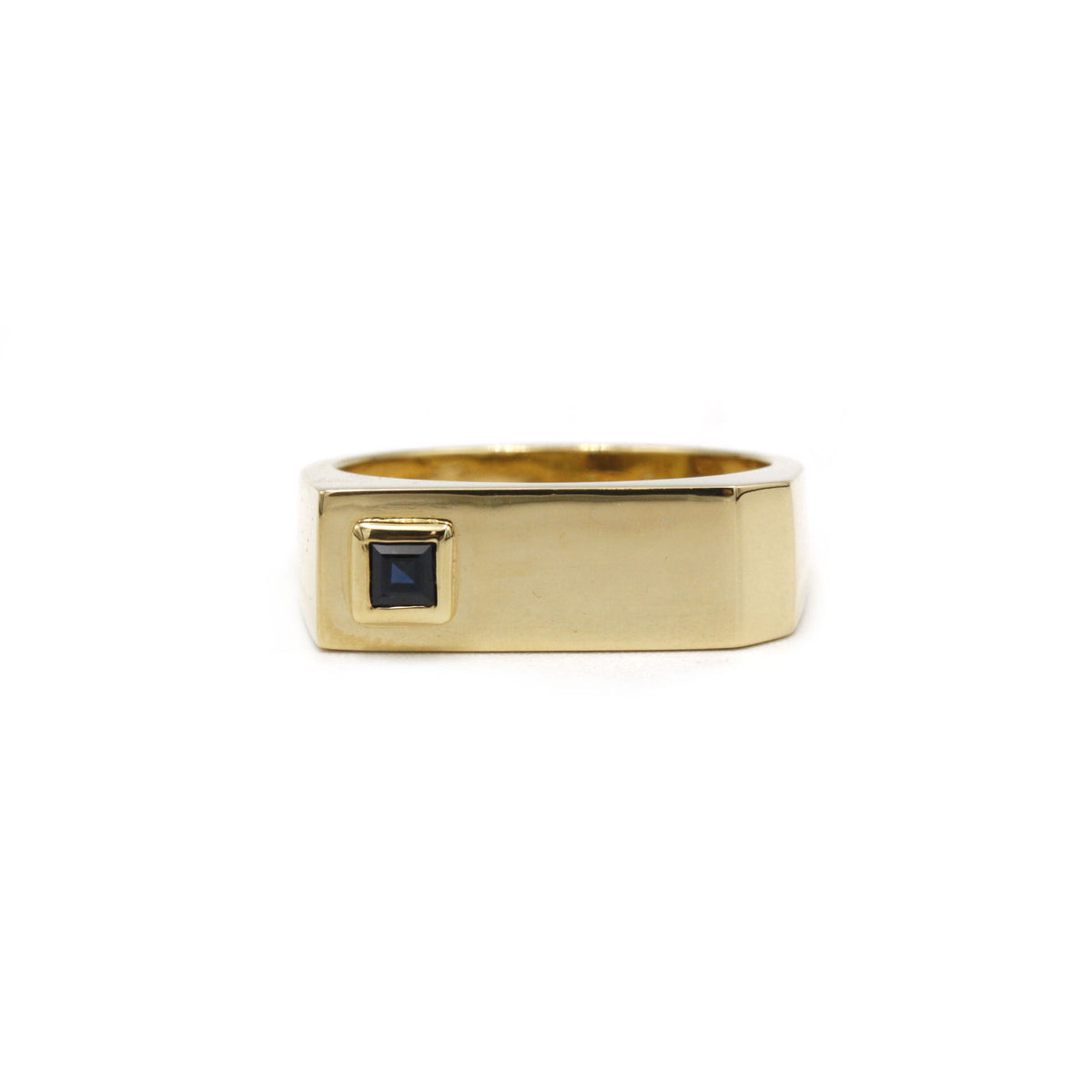 Bague - Or, Saphir & Diamant
