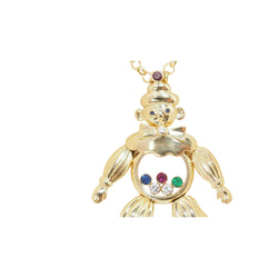 Pendentif Chopard Happy Clown en or jaune et diamants mobiles