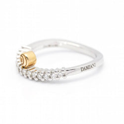 Bague DAMIANI Or bicolore avec diamants d'occasion