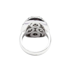 Bague Pavée ALEGORIA en or blanc et diamants