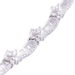 Collier THAYPER en or blanc avec diamants