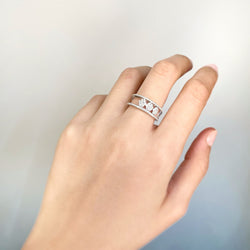 Bague à fleurs "Move" - MESSIKA