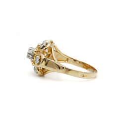 Bague - Or, Platine & Diamants
