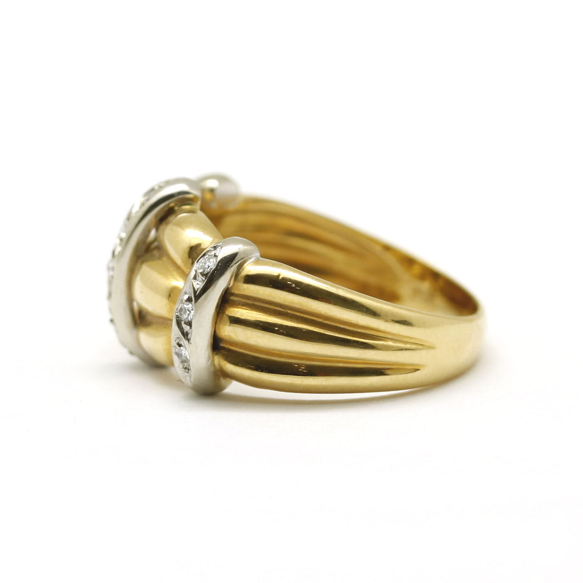 Bague - Or et diamants