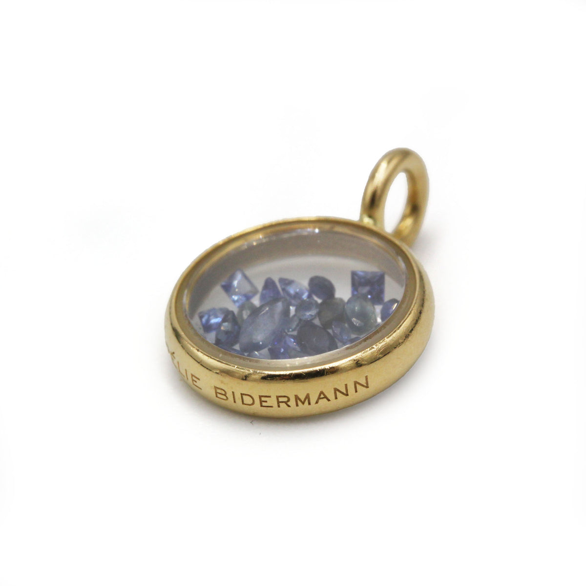 Pendentif Or Saphirs Mini Chivor - Aurélie Bidermann