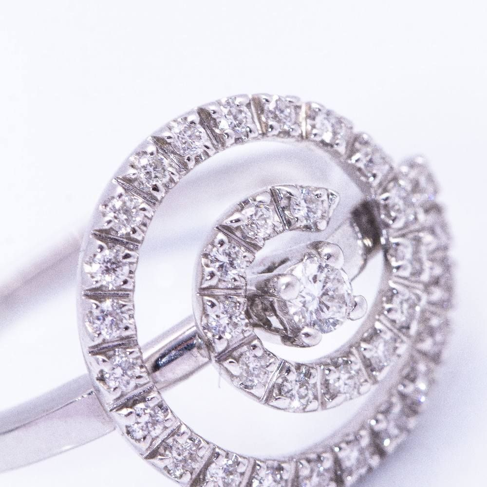 Bague SALVINI Diamond Spiral. D'occasion