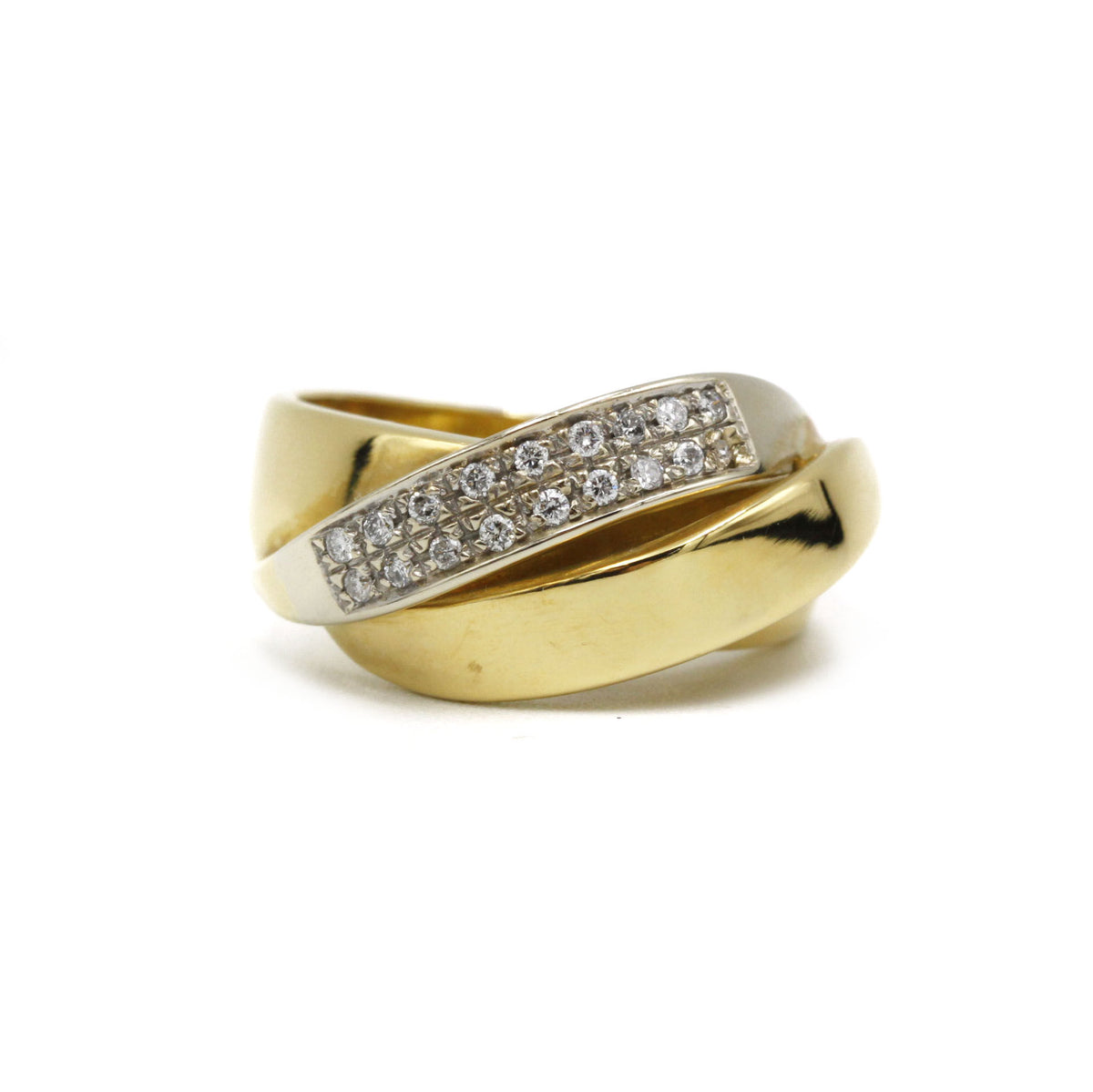 Bague - Or Et Diamants