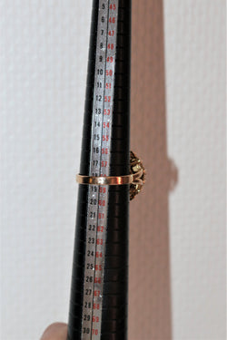 Bague Cocktail Citrine Or Jaune