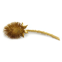 Broche Chardon - Or