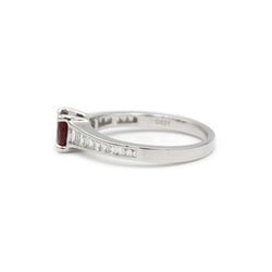 Bague - Or, Diamants & Rubis