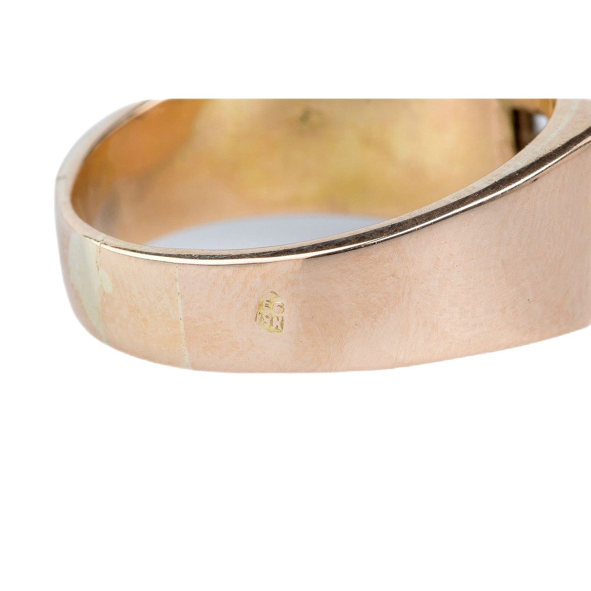 Bague en or rose 18 cts