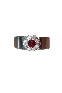Bucherer Carl Bague Marguerite Rubis