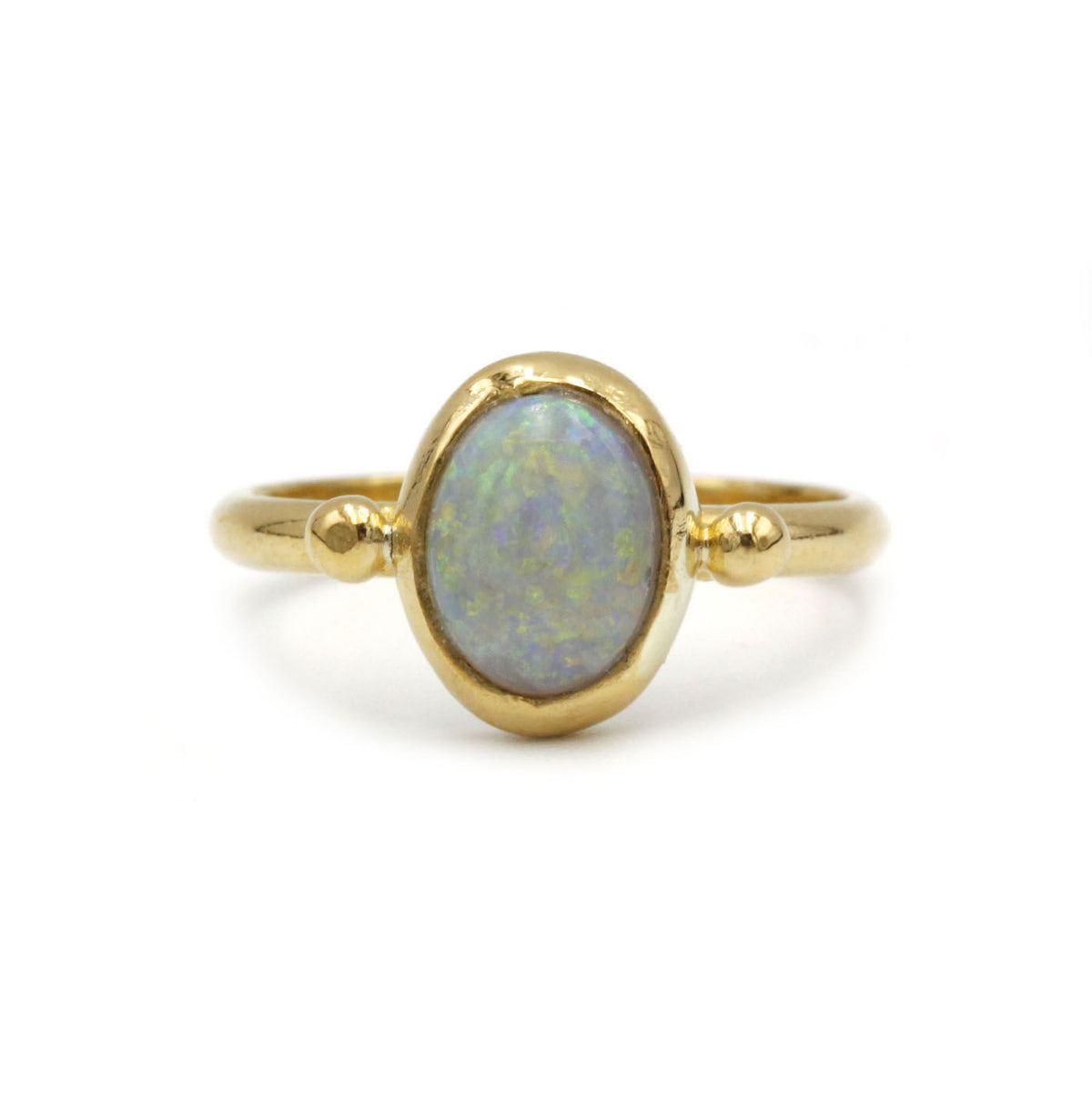 Bague - Or et Opale