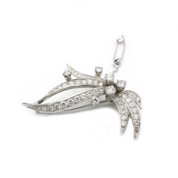 Broche - Or & diamants