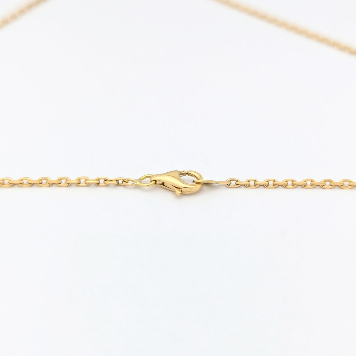 Collier cœur en or jaune