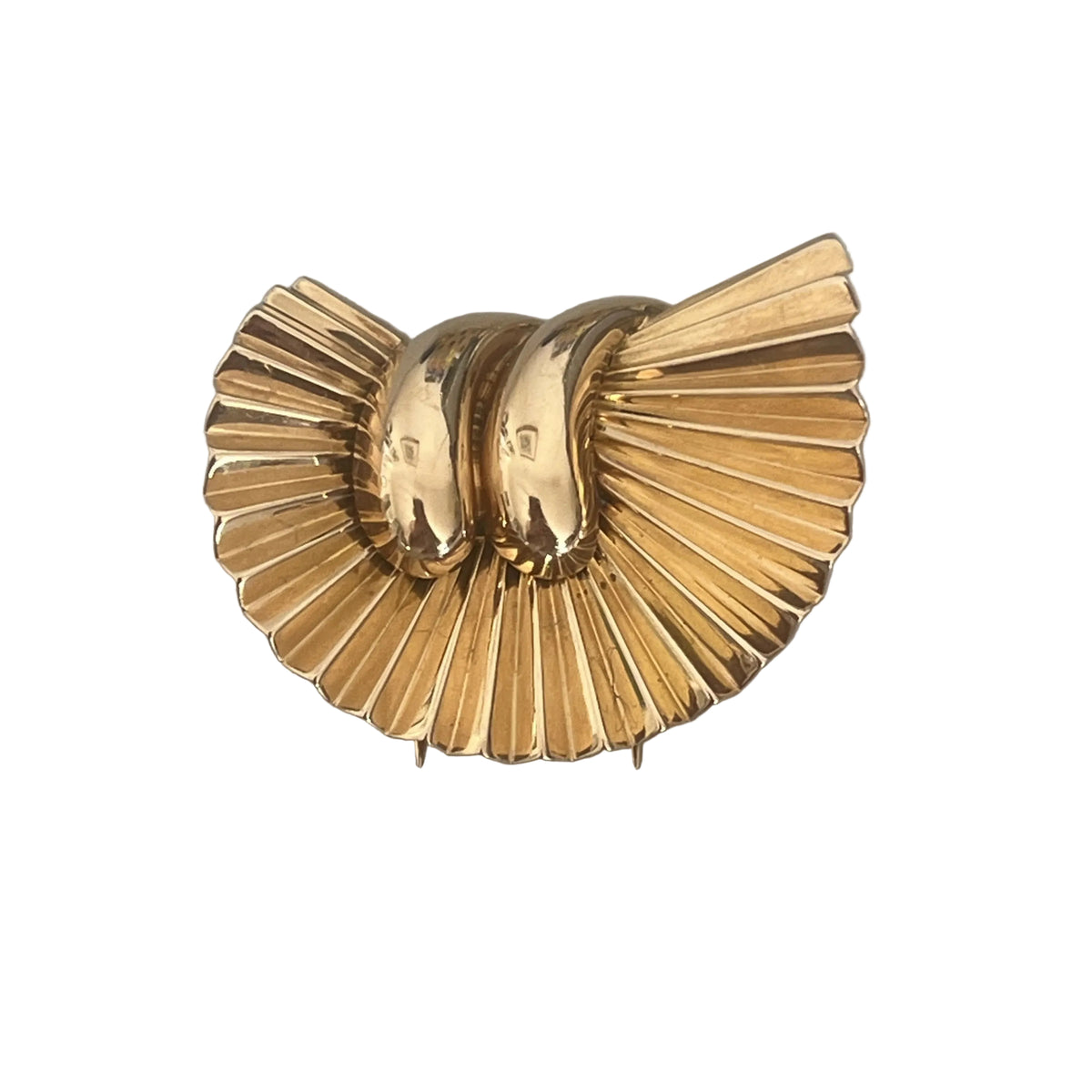 6475 - Broche et Boucles d'Oreilles Or Jaune