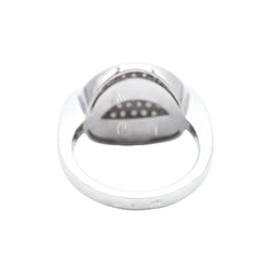 Bague POKER en or blanc avec diamants d'occasion