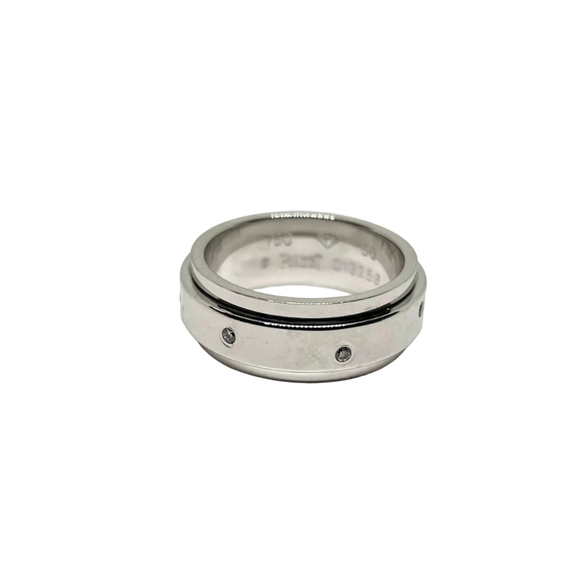 Piaget- bague possession 7 diamants or blanc