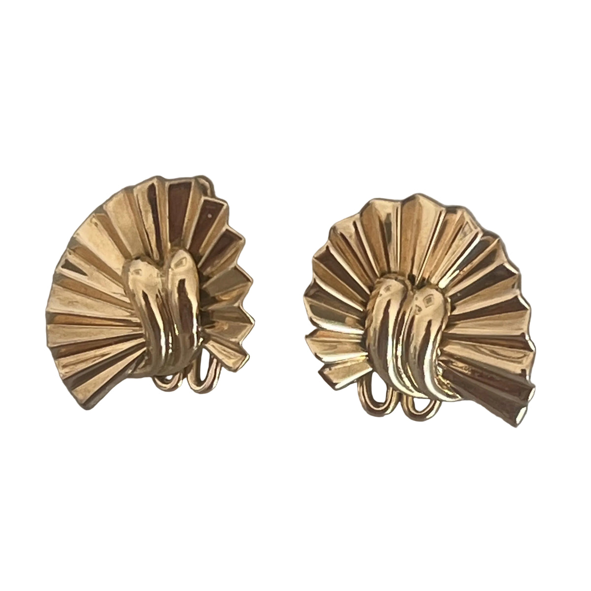 6475 - Broche et Boucles d'Oreilles Or Jaune