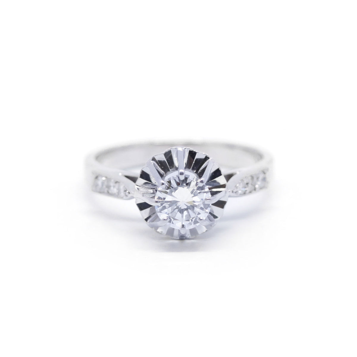 Solitaire - Or & diamants