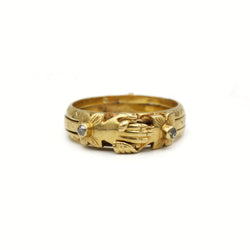 Bague - Or, Diamants & Rubis
