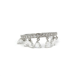 Bague Breloque - Or & Diamants