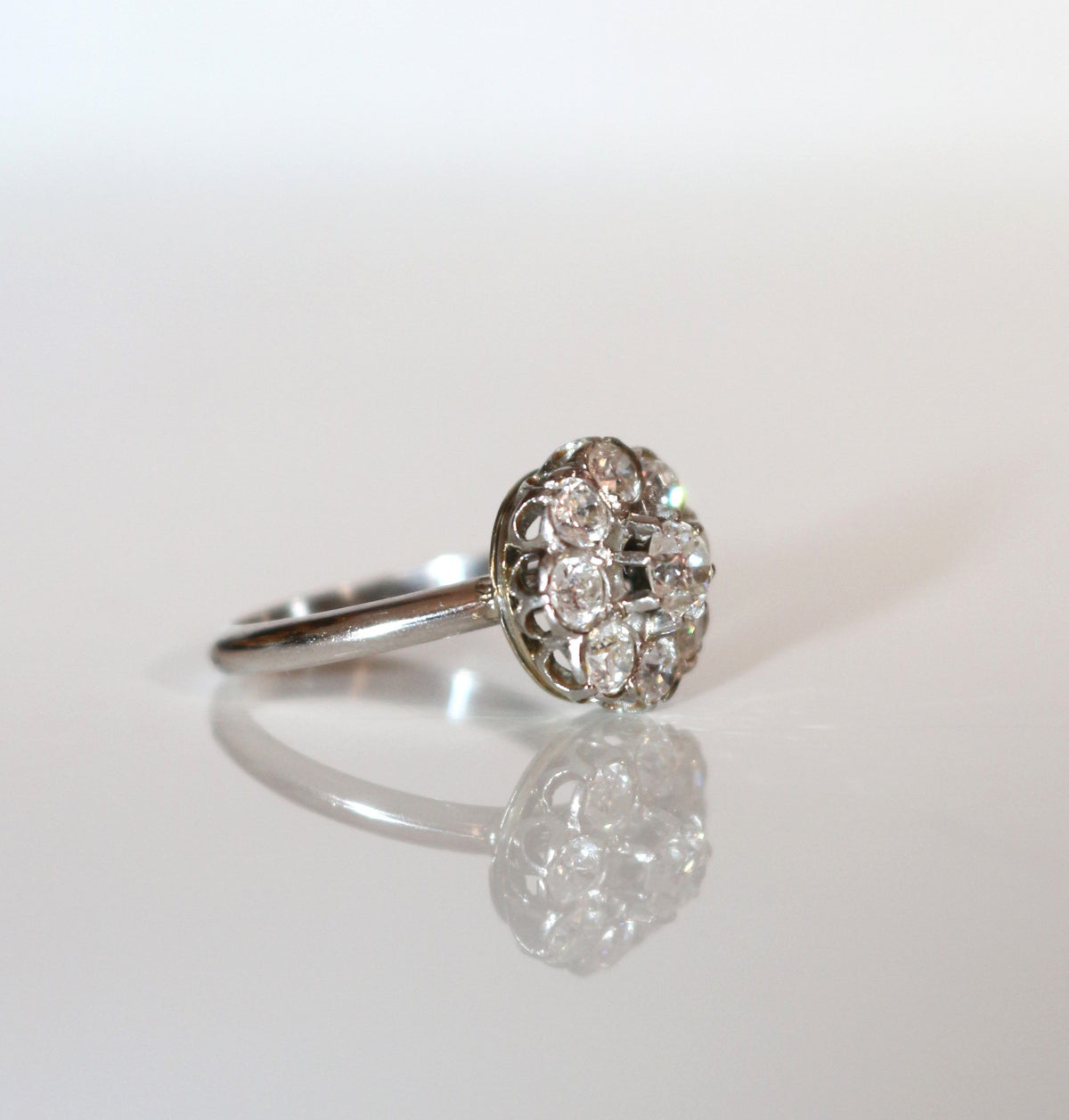 Bague Marguerite Diamants 1930